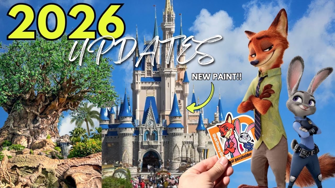 Cinderella Castle Looks Different… Plus Other Disney Park Changes (Animal Kingdom + Magic Kingdom) 
