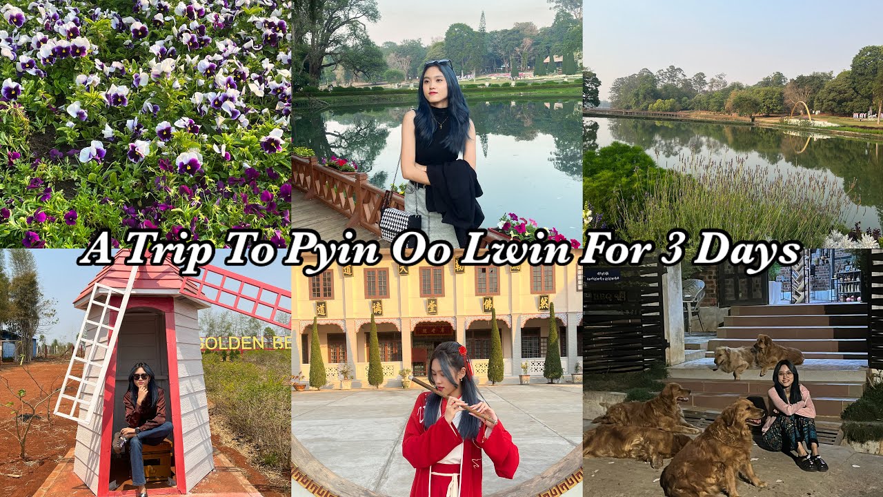 A Trip To Pyin Oo Lwin / Burmese Vlog / Won Huang