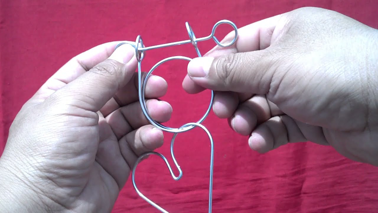 El corazón cautivo (Rompecabezas de alambre)