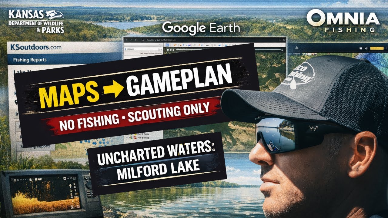 How I Break Down a Lake Using Maps & Research (Uncharted Waters: Milford Lake)