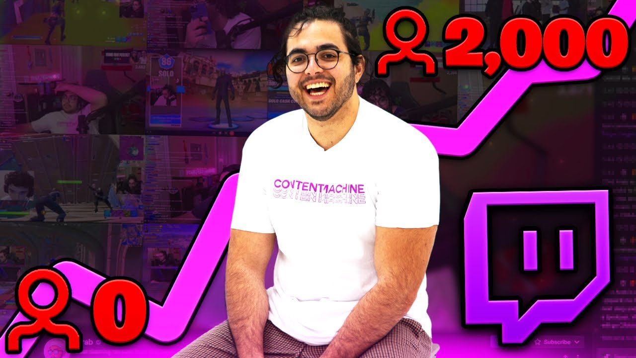 How to go from 0 to 2000 Average Viewers on Twitch