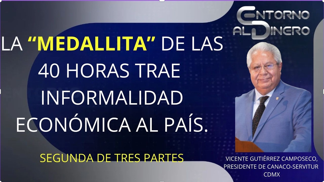 VICENTE GUTIERREZ CAMPOSECO SEÑALA QUE  muchos se cuelgan en la medallita de las 40 horas pero pocos