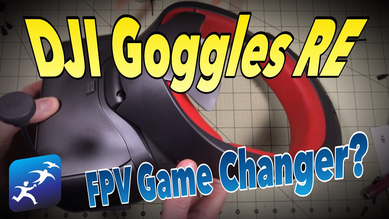DJI Goggle Racing Edition Unboxing and Review, First flights with the analog connection