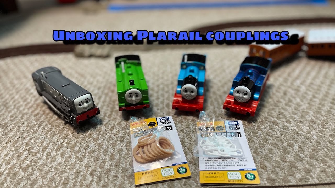 Unboxing Express!!Plarail Couplings, Reparando Algunos de mis TOMY