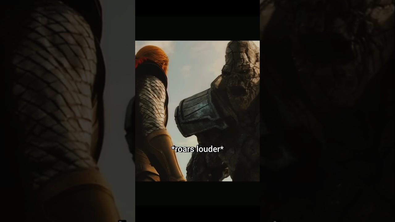 Thor Kills Korg's Friend 🔨🪨 #thorthedarkworld #thoredit #marvelstudios