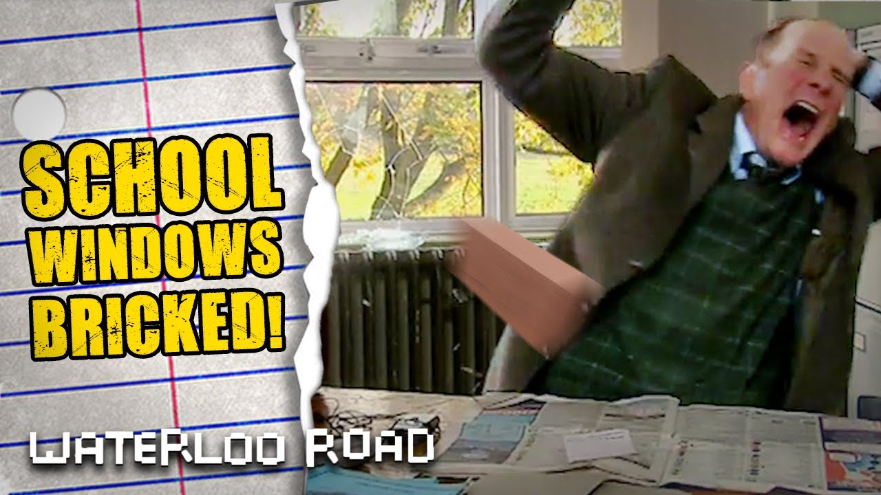Eco Protest Turns into School Crimewave as Windows are SMASHED! | Waterloo Road