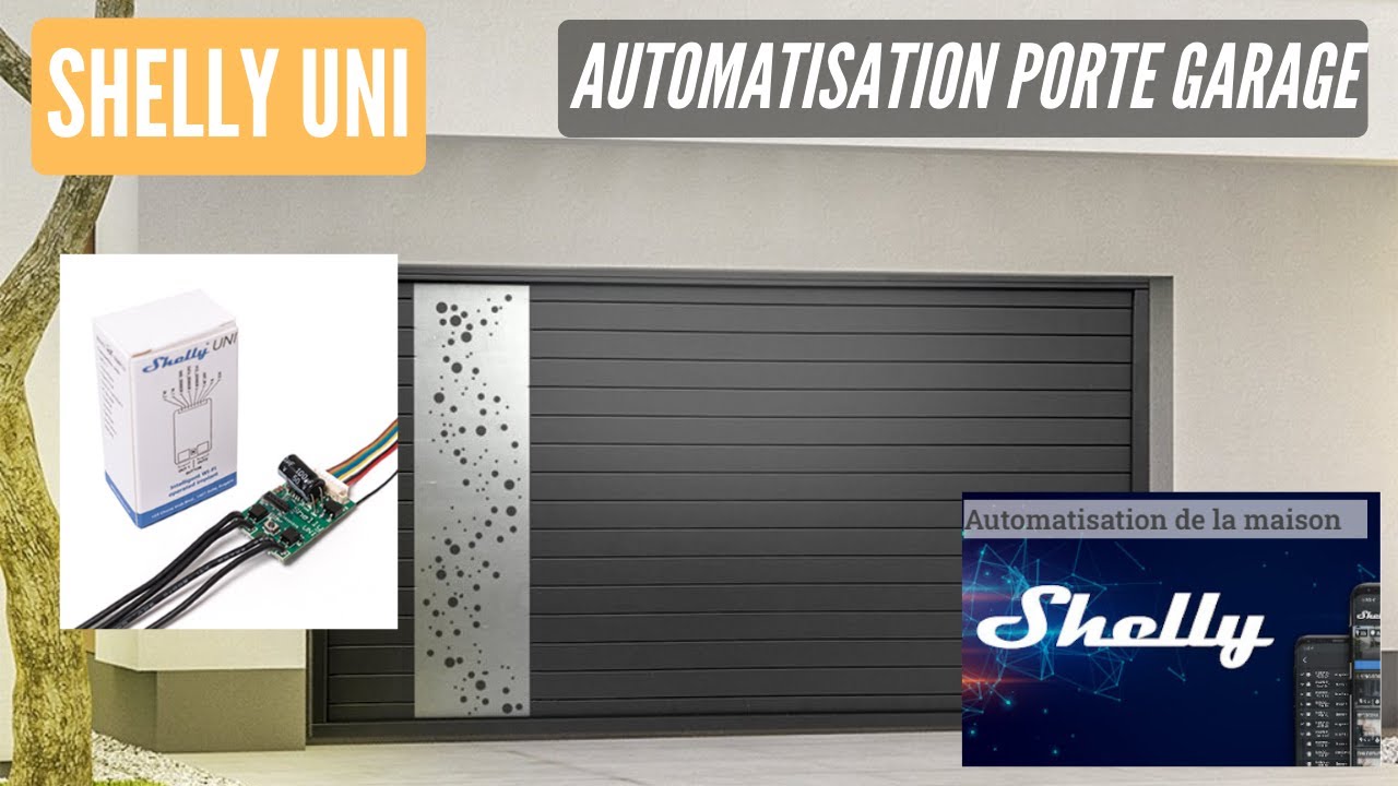 Shelly Uni commande porte garage wifi Sommer