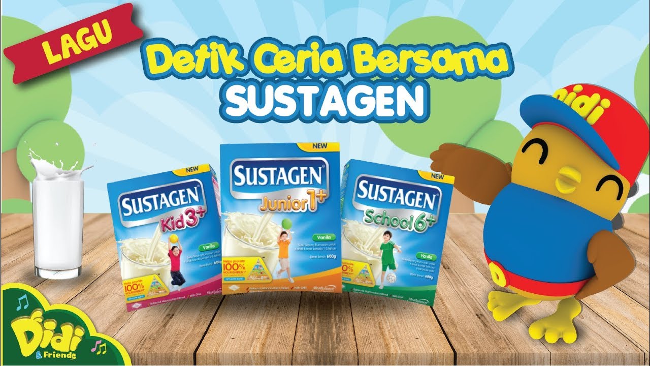 Detik Ceria Bersama Sustagen | Didi & Friends x Sustagen