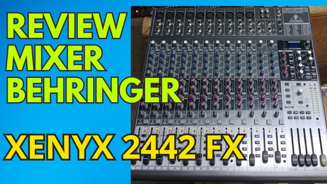 MIXER BEHRINGER XENYX 2442 FX