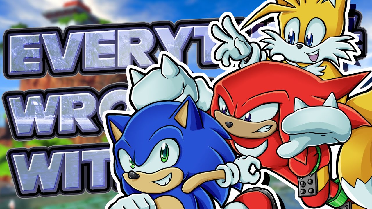 Всё, что не так с героями Sonic за 27 с половиной минут (при участии @HonestBiggums)
