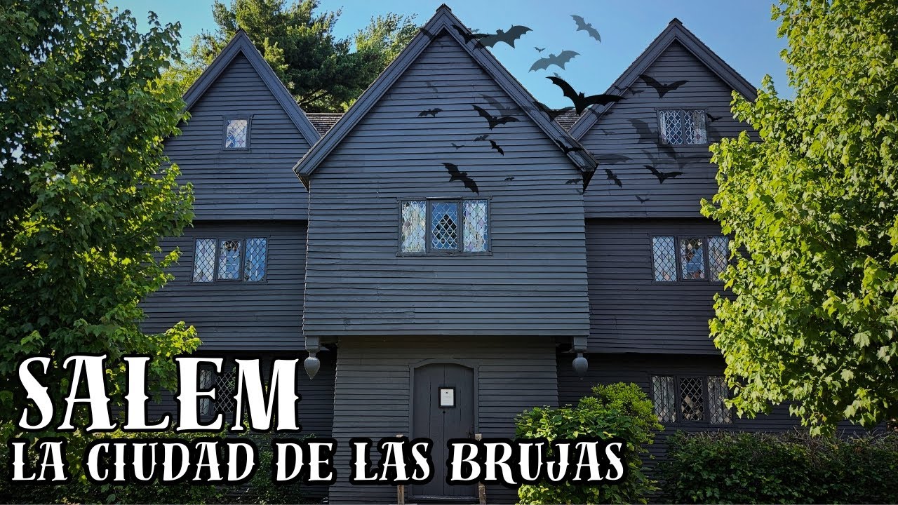 Visitando el PUEBLO DE LAS BRUJAS| Salem, Massachusetts.
