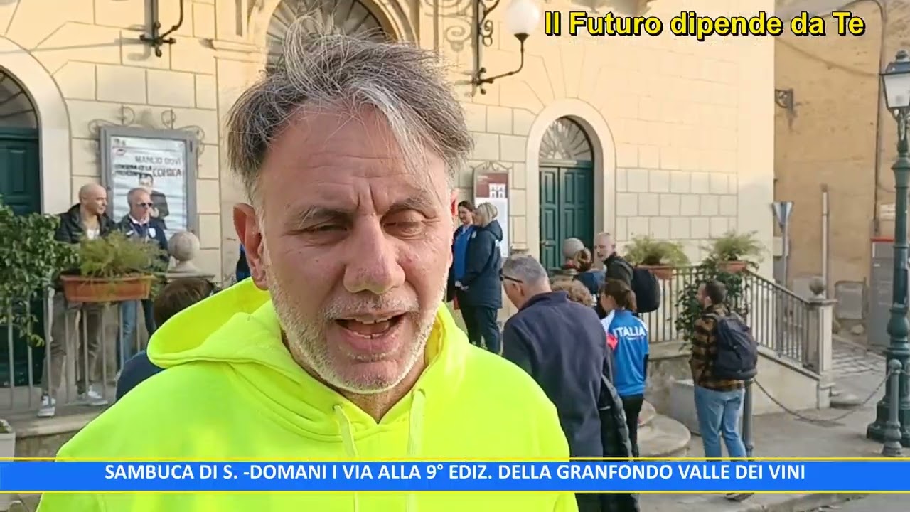 07.03.2026 (529) SAMBUCA S. –Domani il via alla 9° edizione della “Granfondo della Valle dei Vini”