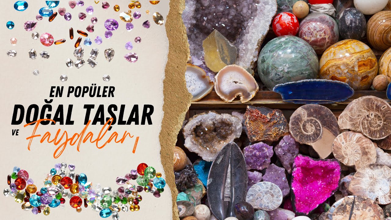 En Bilinen Doğal Taşlar ve Faydaları #dogaltaslar #dogaltas #enerjitaslari #