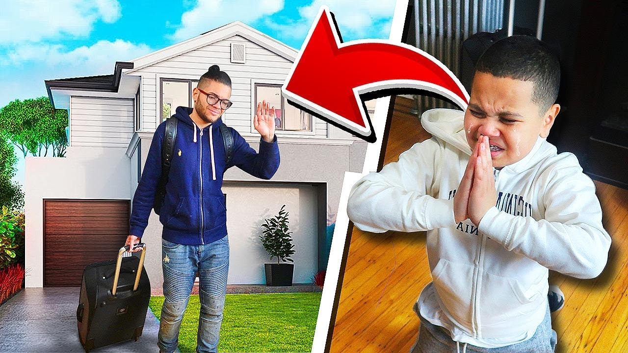 i'm MOVING OUT PRANK On Little Brother **HE CRIED!** | MindOfRez