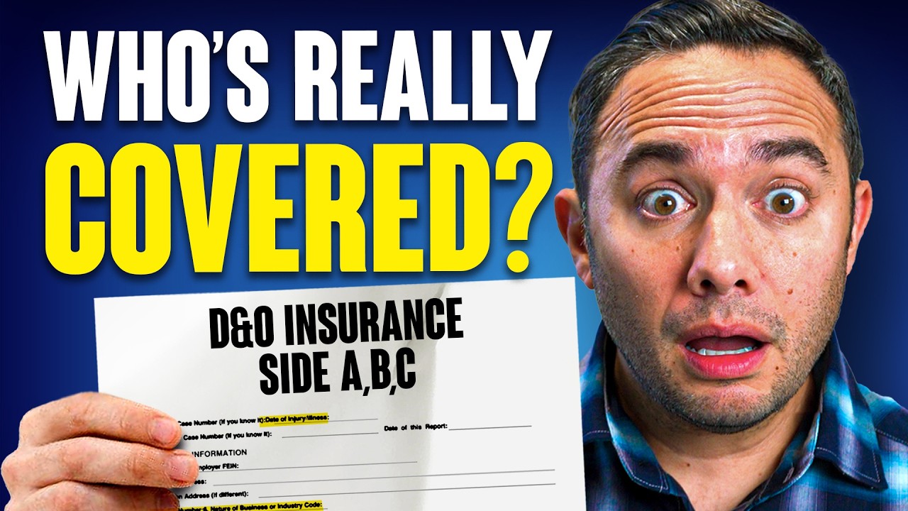D&O Insurance Simplified: Side A, Side B, Side C [Complete Guide]