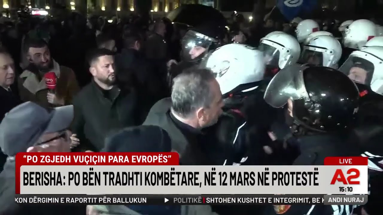 “Po zgjedh Vuçiçin para Evropës”, Berisha: Po bën tradhti kombëtare, në 12 mars në protestë