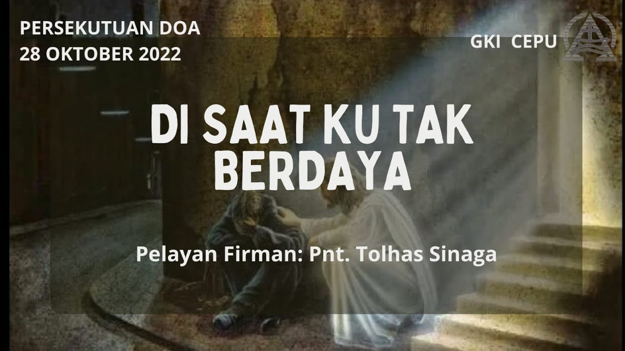 PERSEKUTUAN DOA  28 OKTOBER 2022