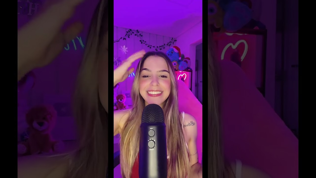 ASMR CORTE LIVE- sussurros e gatilhos para dormir