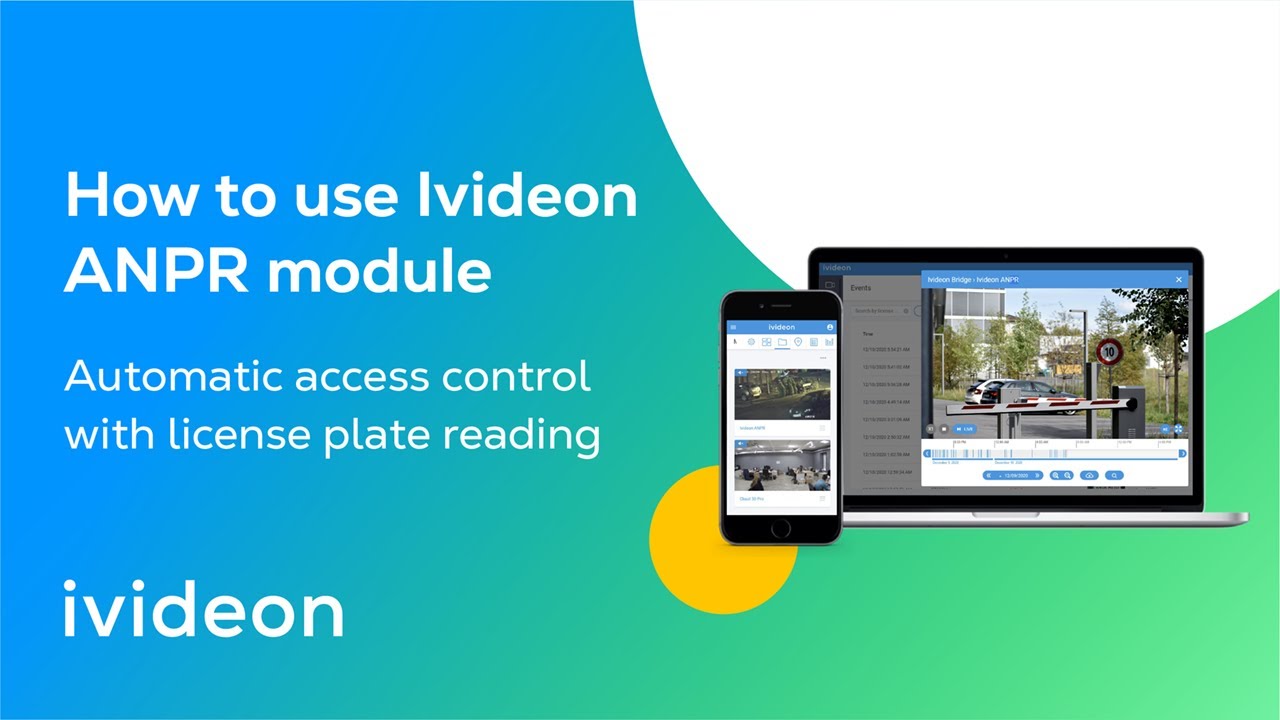 How to use the Ivideon ANPR/LPR