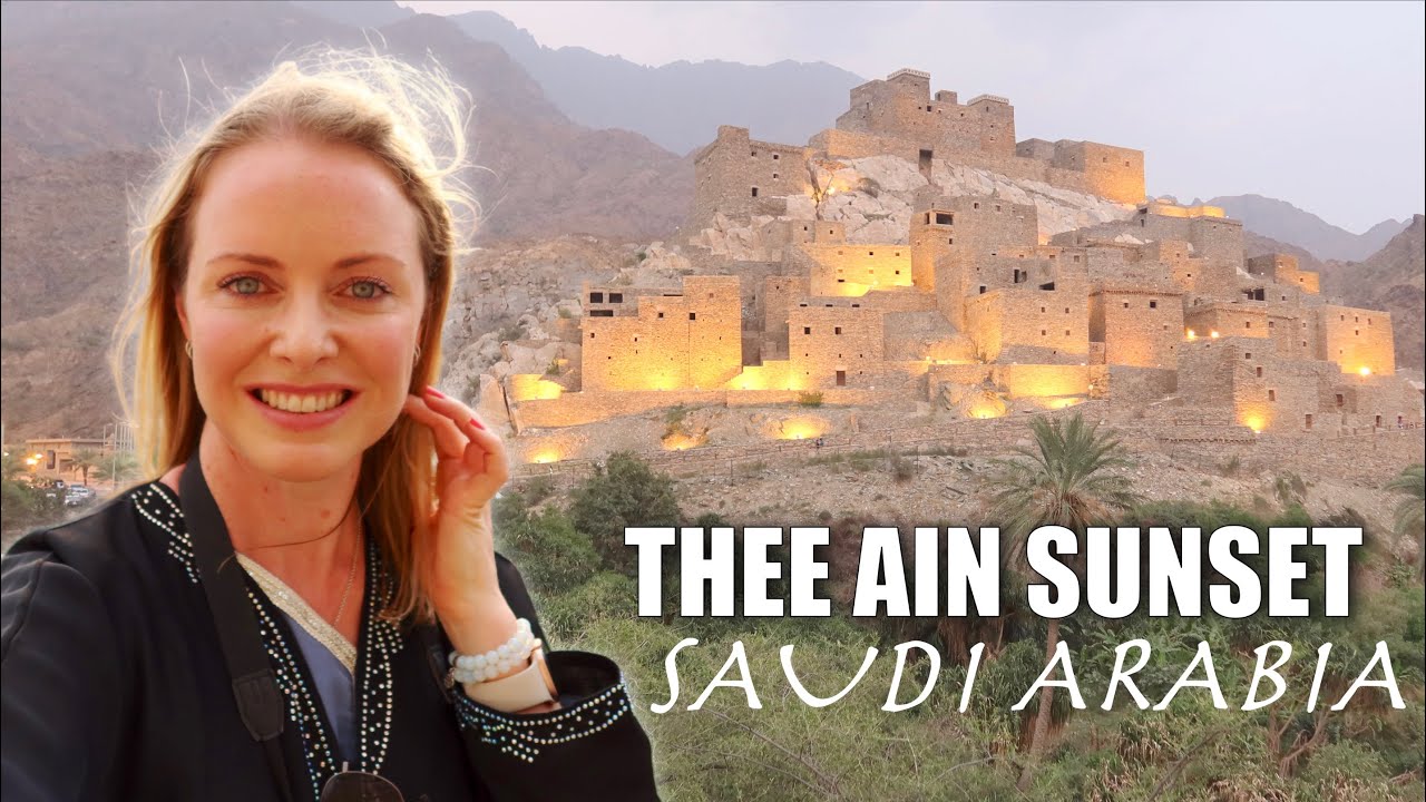 Al Baha Road Trip Part 3 | Saudi Arabia | Thee Ain At Sunset!