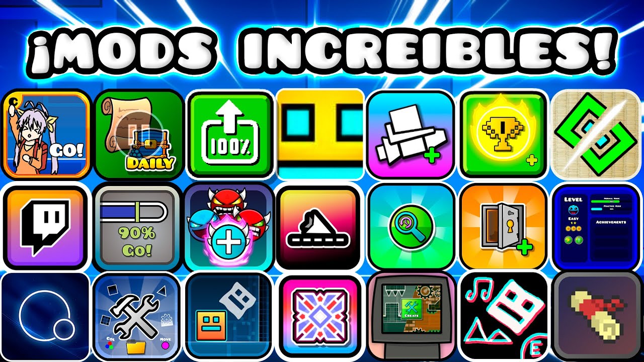 ¡MODS INCREIBLES DE GEODE! #8 [GEODE/GEOMETRY DASH]