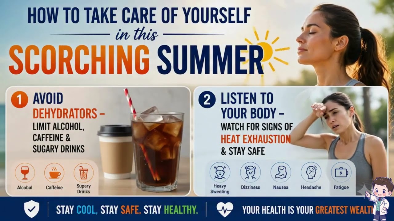 Awareness on staying safe and healthy during the scorching Summer Season