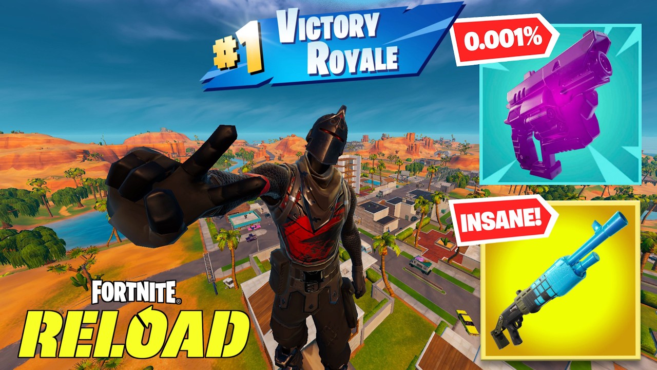 RARE BLACK KNIGHT SKIN! | Fortnite Reload | High Kill Gameplay | Controller