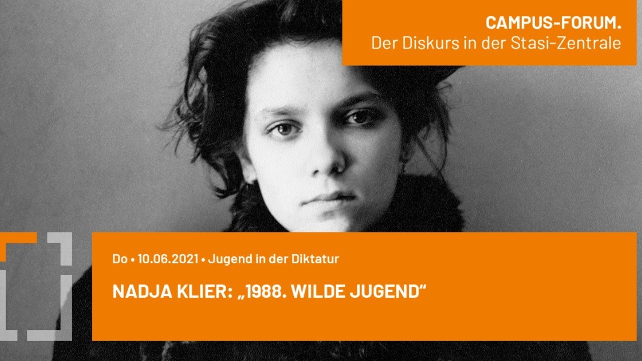 Campus-Forum: Nadja Klier: 