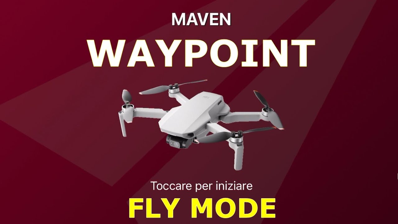 DJI MINI2  - MAVEN WAYPOINT (fly mode)