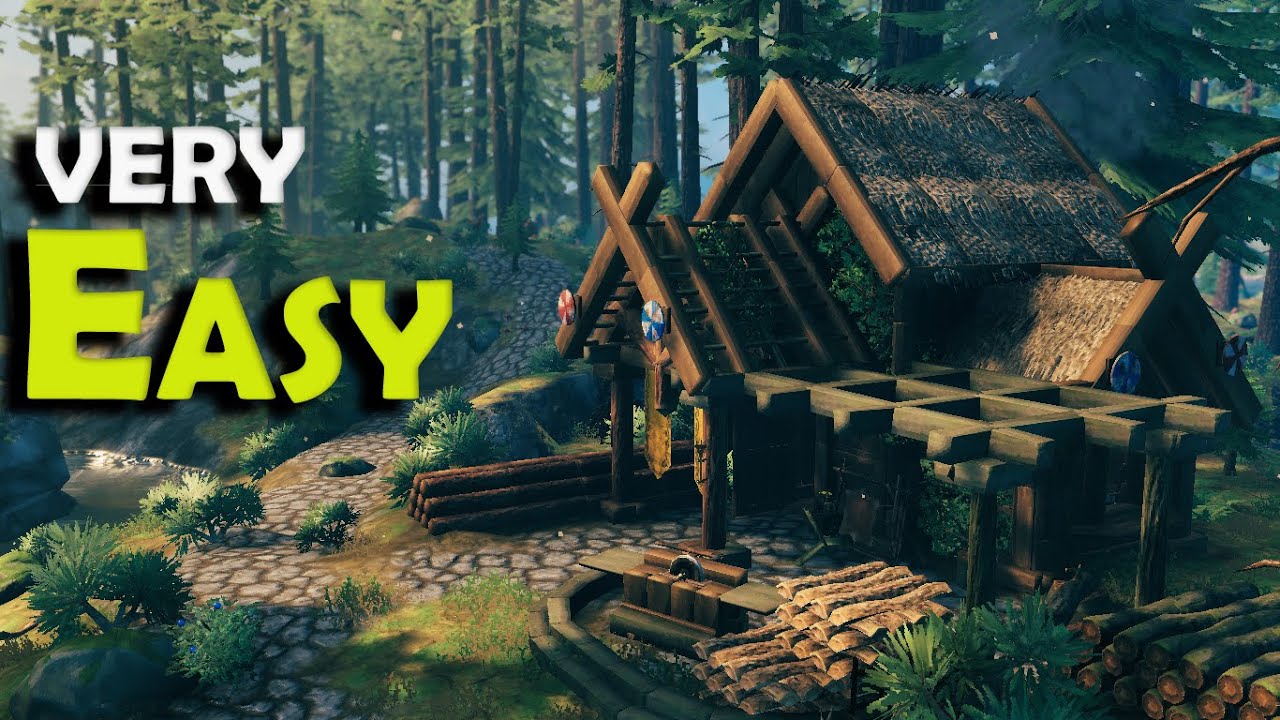 I Built A Small Starter House in Valheim... Here's How to Build It