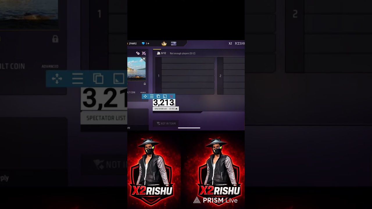 🛑[LIVE]  being regular all friends uid check reaction ☠️ Garena free fire 💯 #shortlive #shortfeed