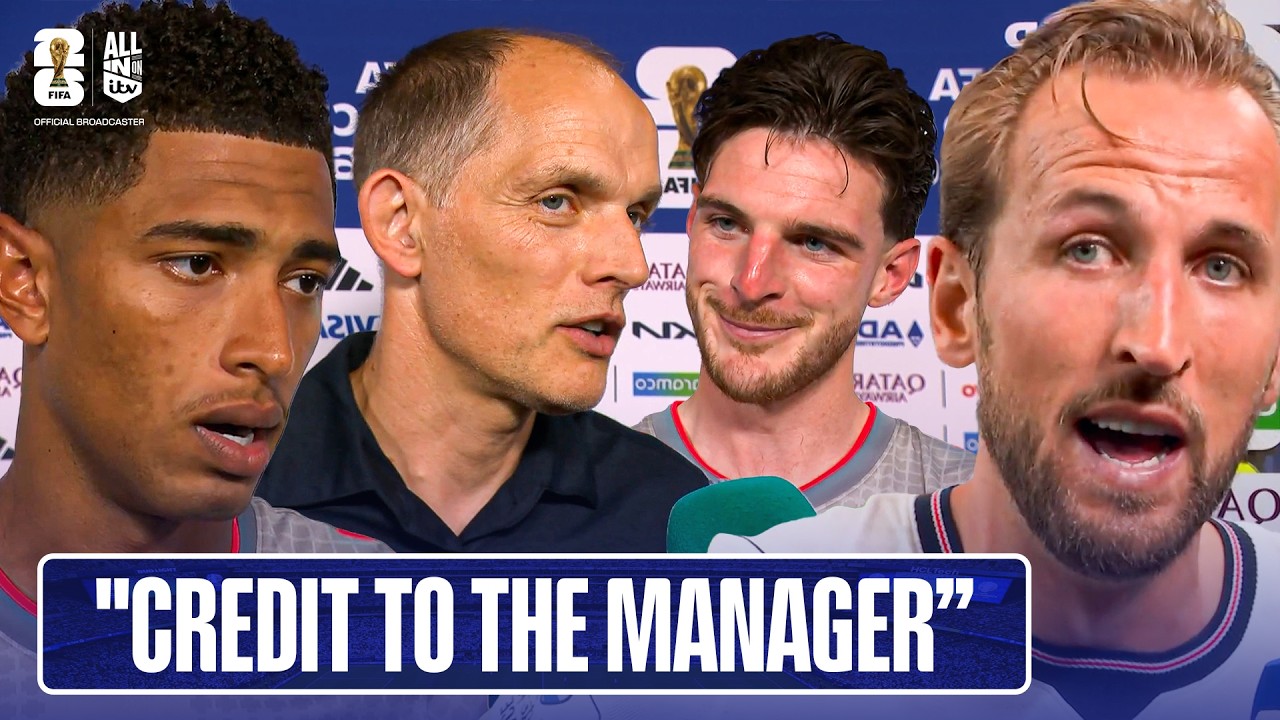 Kane, Tuchel, Bellingham & Rice speak after England v Croatia | FIFA World Cup 2026