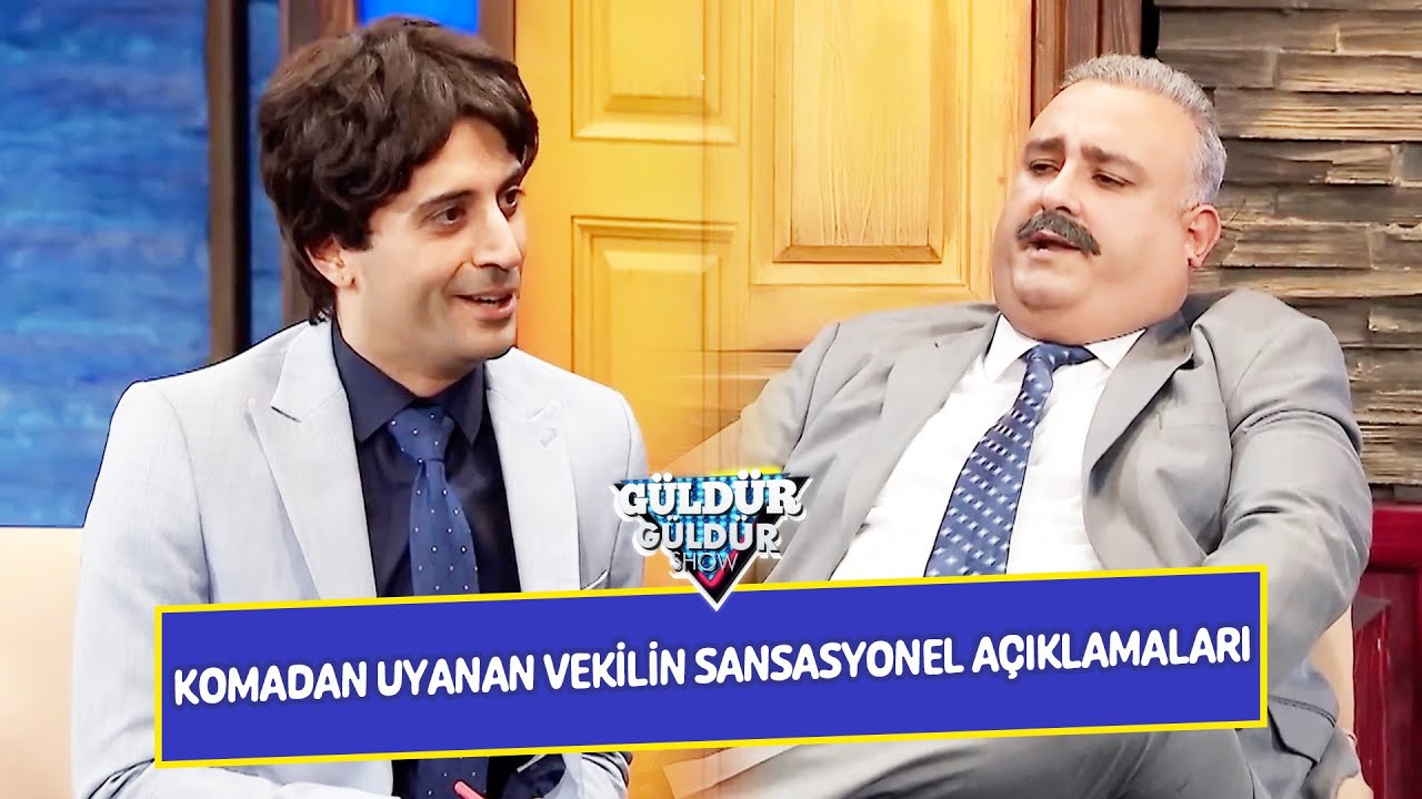 Komadan Uyanan Vekilin Sansasyonel Açıklamaları! - Güldür Güldür Show