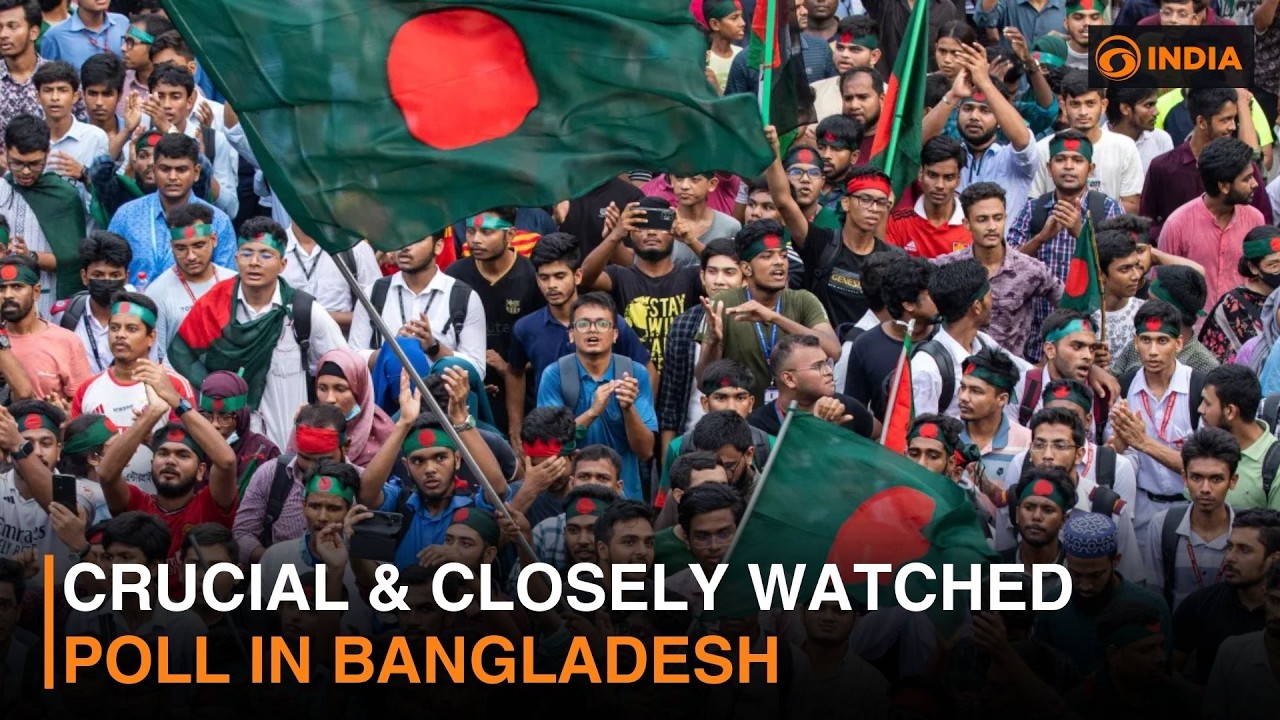Crucial & closely watched poll in Bangladesh | DD India