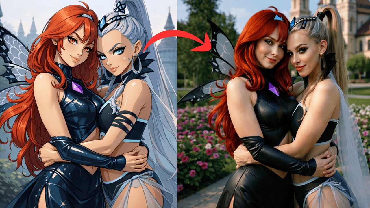 Winx Club in Real Life 🧚‍♀️ Bloom, Stella & Flora (Live-Action Concept)