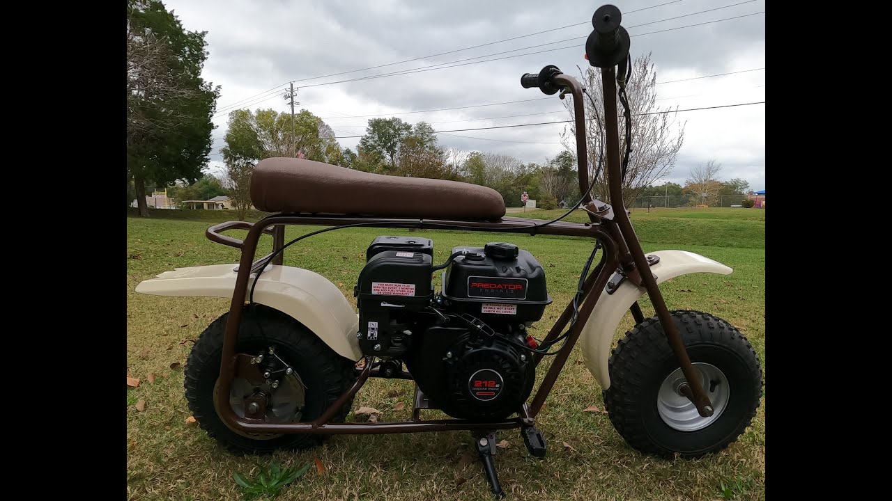 Baja Doodlebug Mini Bike Restoration...212cc Predator Engine Swap!