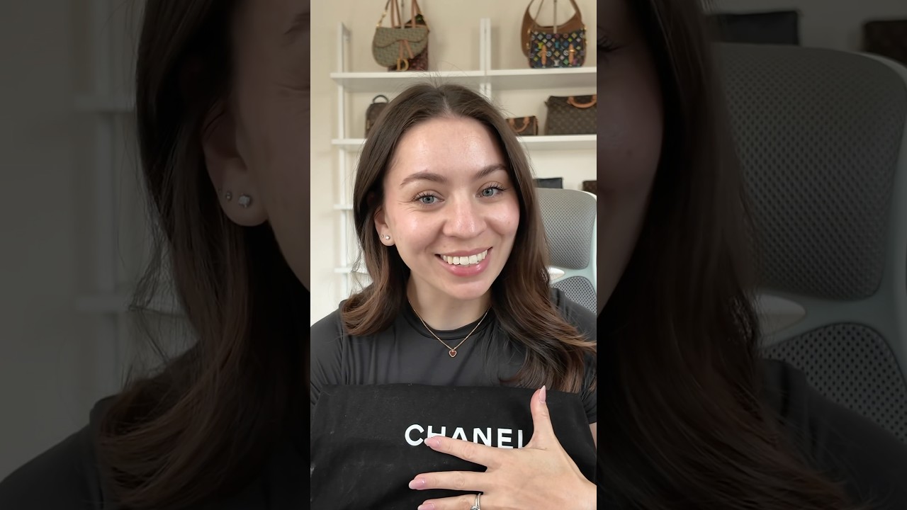 Vintage CHANEL unboxing 💕#vintage #unboxing