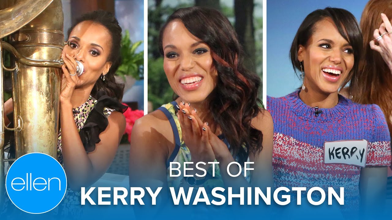 Best Kerry Washington Moments on ‘Ellen’