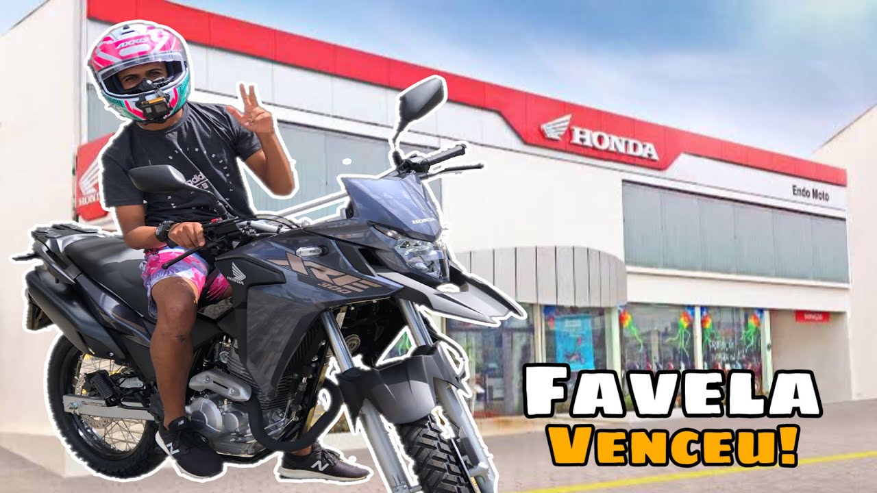 SAINDO DA HONDA DE XRE 300 ABS 2022 #sonho #xre300 #honda