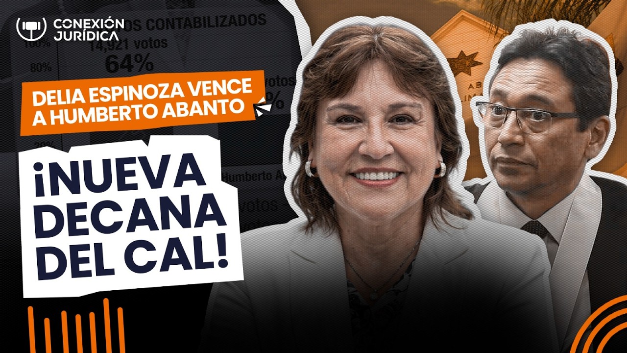 Delia Espinoza ANUNCIA AUDITORÍA tras ser elegida como DECANA del Colegio de Abogados de Lima