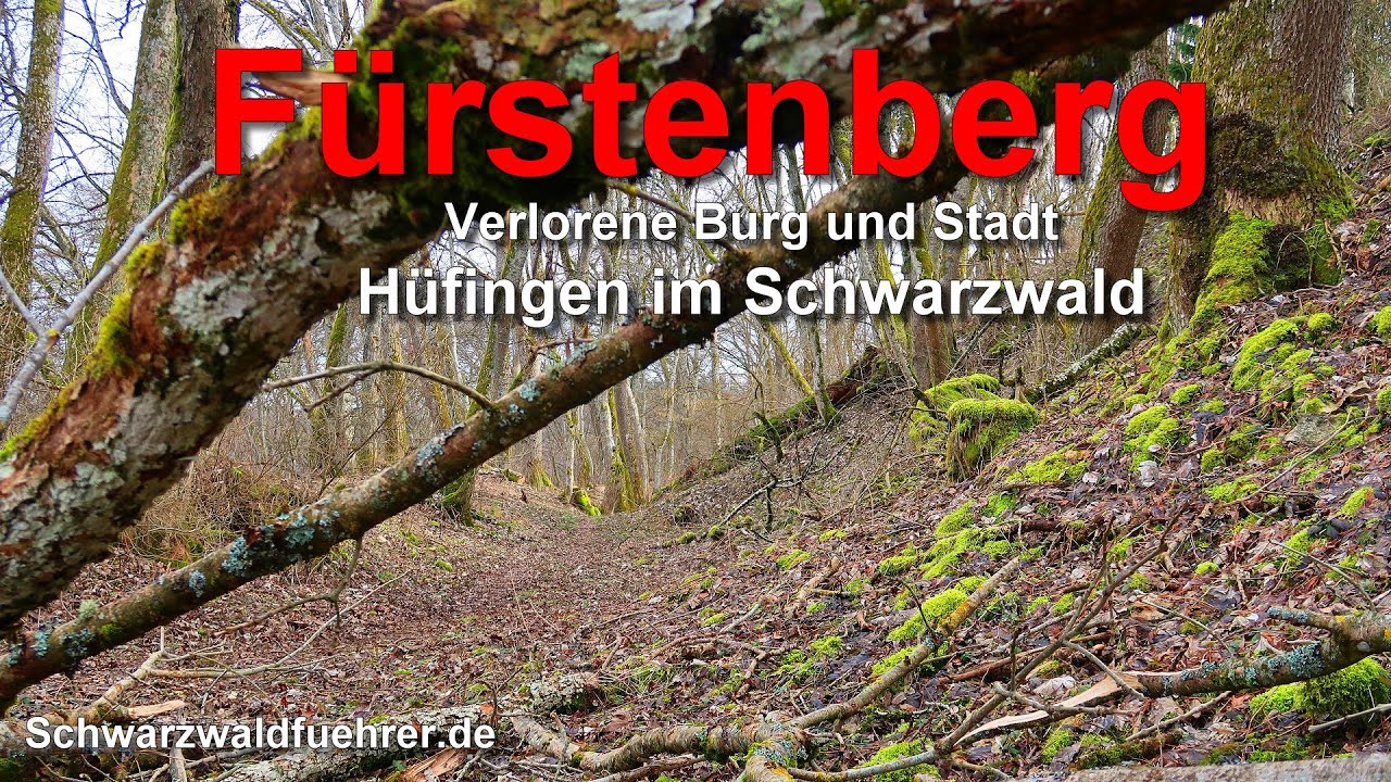Burg und Berg Fürstenberg bei Hüfingen im Schwarzwald