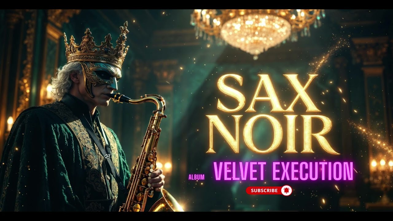 SAX NOIR – VELVET EXECUTION 🥉 | Luxury Mafia Noir Sax Trap Album (Heavy 808 Cinematic Instrumental)