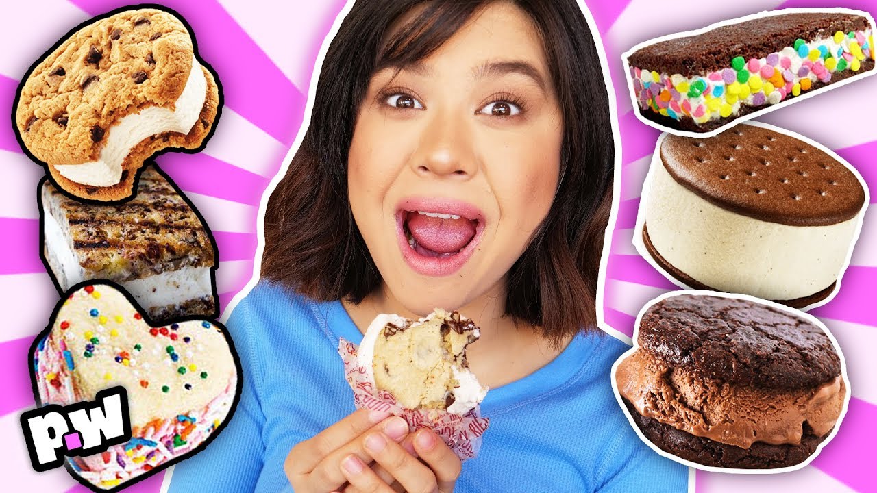 BEST ICE CREAM SANDWICH IN THE WORLD! 🍦🥪  Icecream sandwich taste test challenge