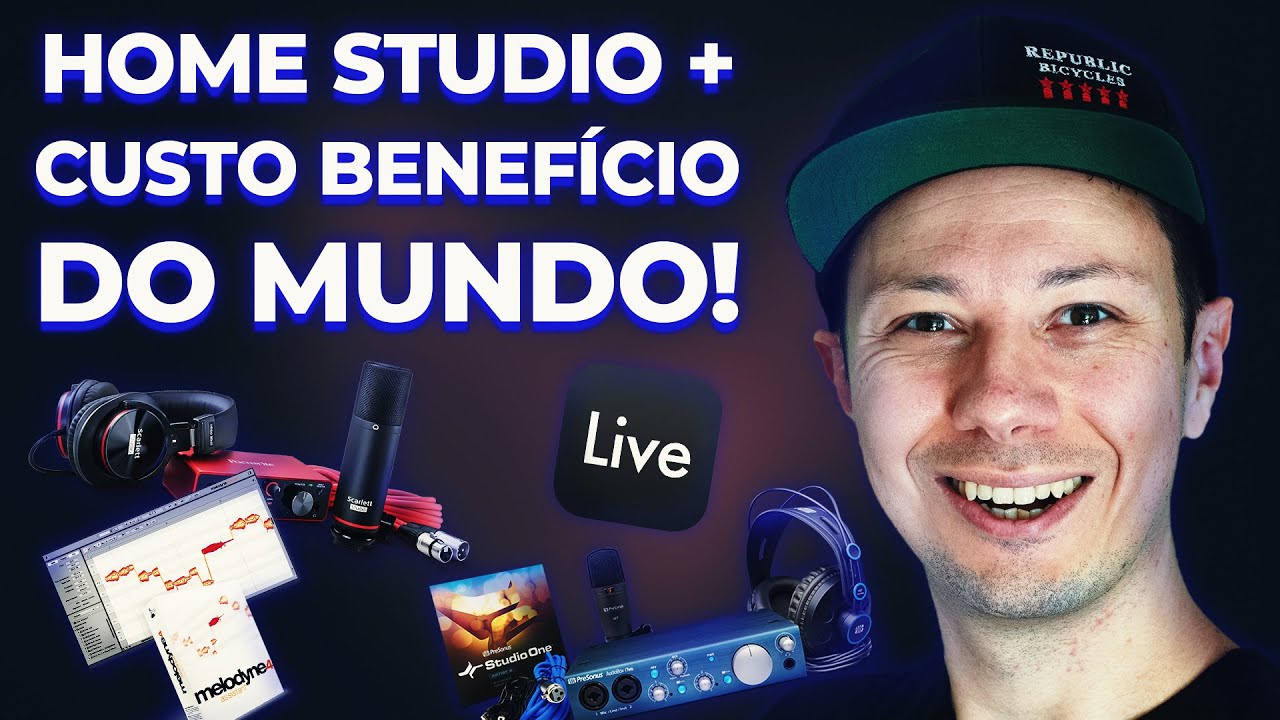 O HOME STUDIO MAIS CUSTO BENEFÍCIO DO MUNDO!