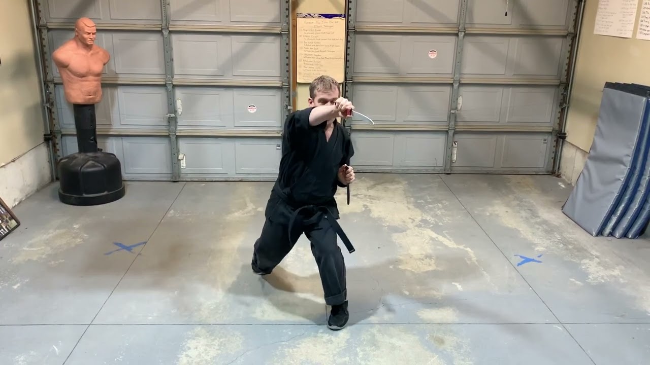 FMA Double Knife Training (Earth & Heaven) - Jamie Seabrook
