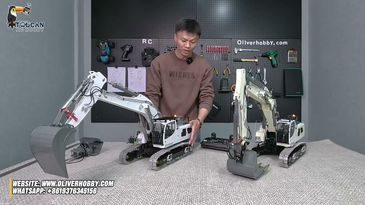 Detailed review for Different Versions 956 excavator: B0040 LR 956 3 arm VS B0039 LR 956 2arm. #LESU