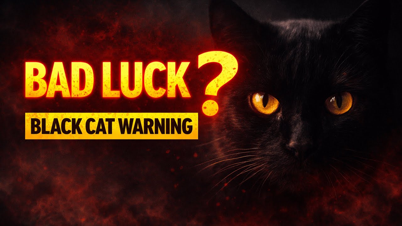 “A Black Cat Crossed Your Path… Is Bad Luck Really Coming?”