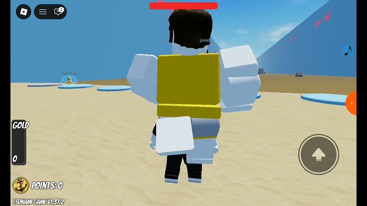 Roblox Tsunami Game Gameplay (Level 1 to 2, to 100, and to 4)