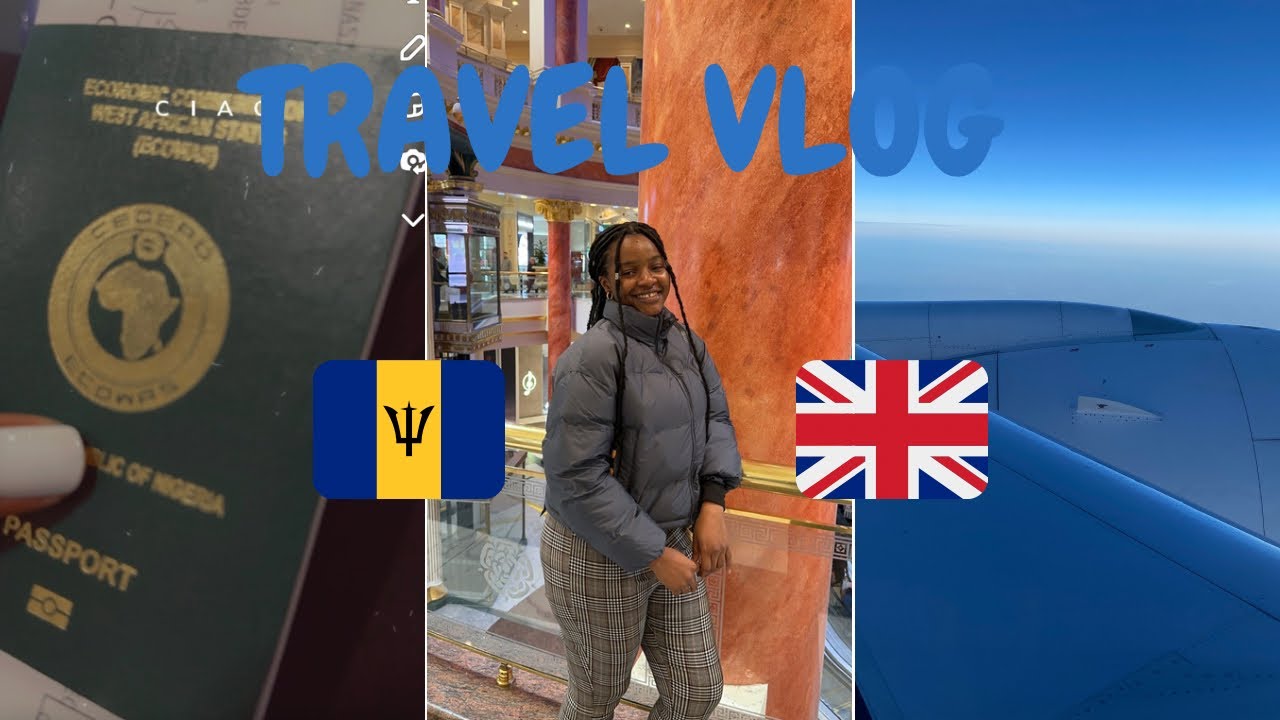 UK VLOG: Moving from Barbados to the UK,FIRST time using train in the UK #viral #anastasiaezeagu #uk