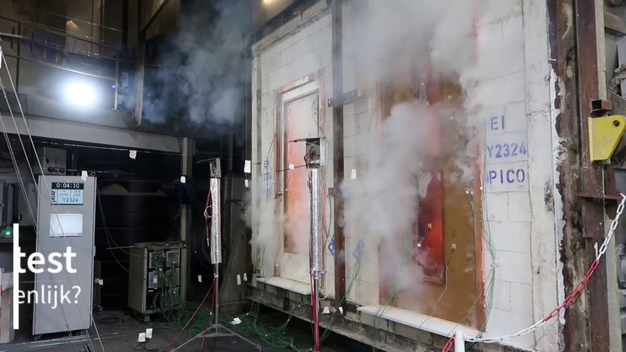 Brandwerendheidstest 60 minuten Van Vuuren Grou BV